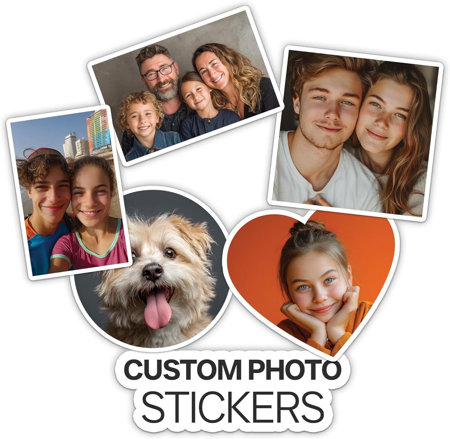 Personal Photo Sticker Personalized Photo Sticker, Custom Photo Sticker, Cute Personalized ...