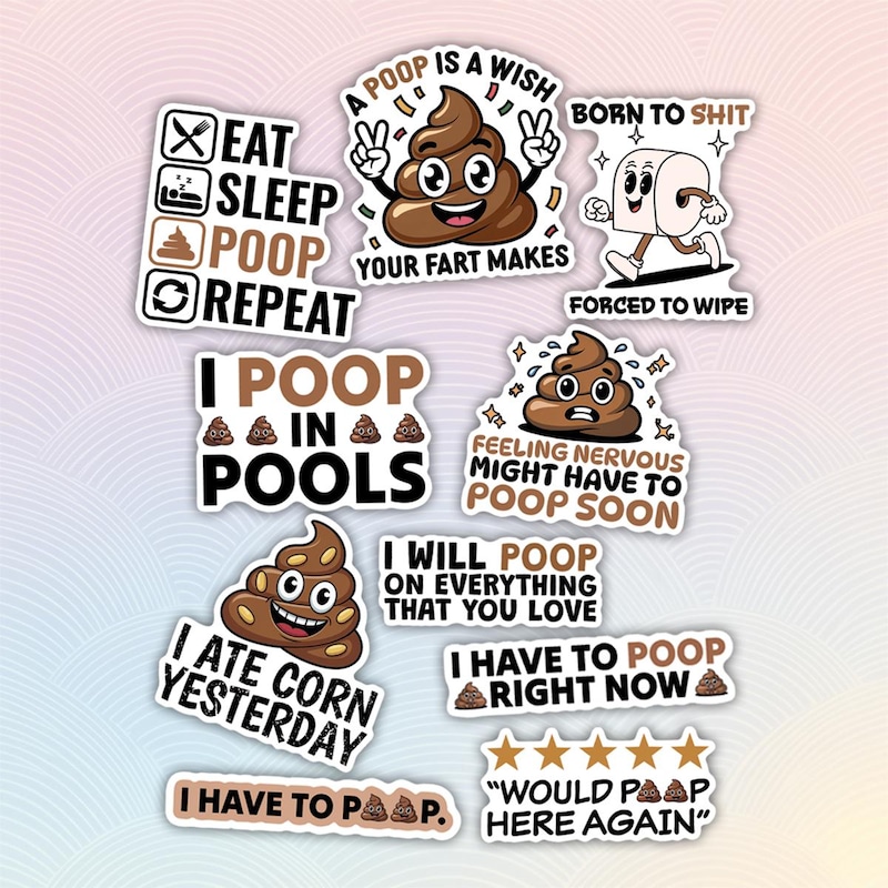 Fly Poop Sticker Poop Stickers - Etsy