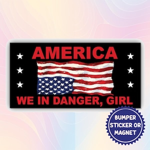 America Is In Distress – We In Danger Girl, Upside Down US Flag, Distress Flag, Liberal Democrat, Political Activism, Resist Oppression