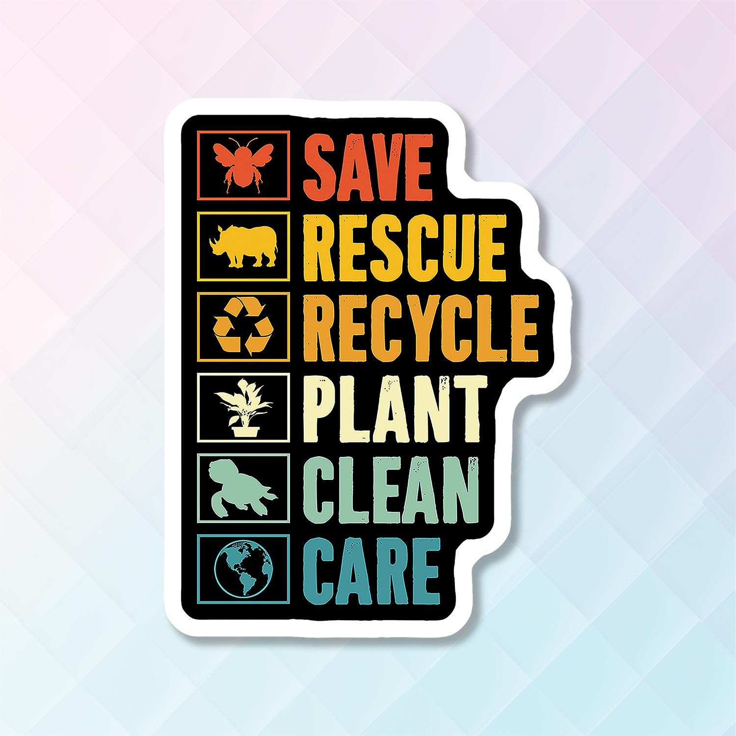 Environmental Message Decal 