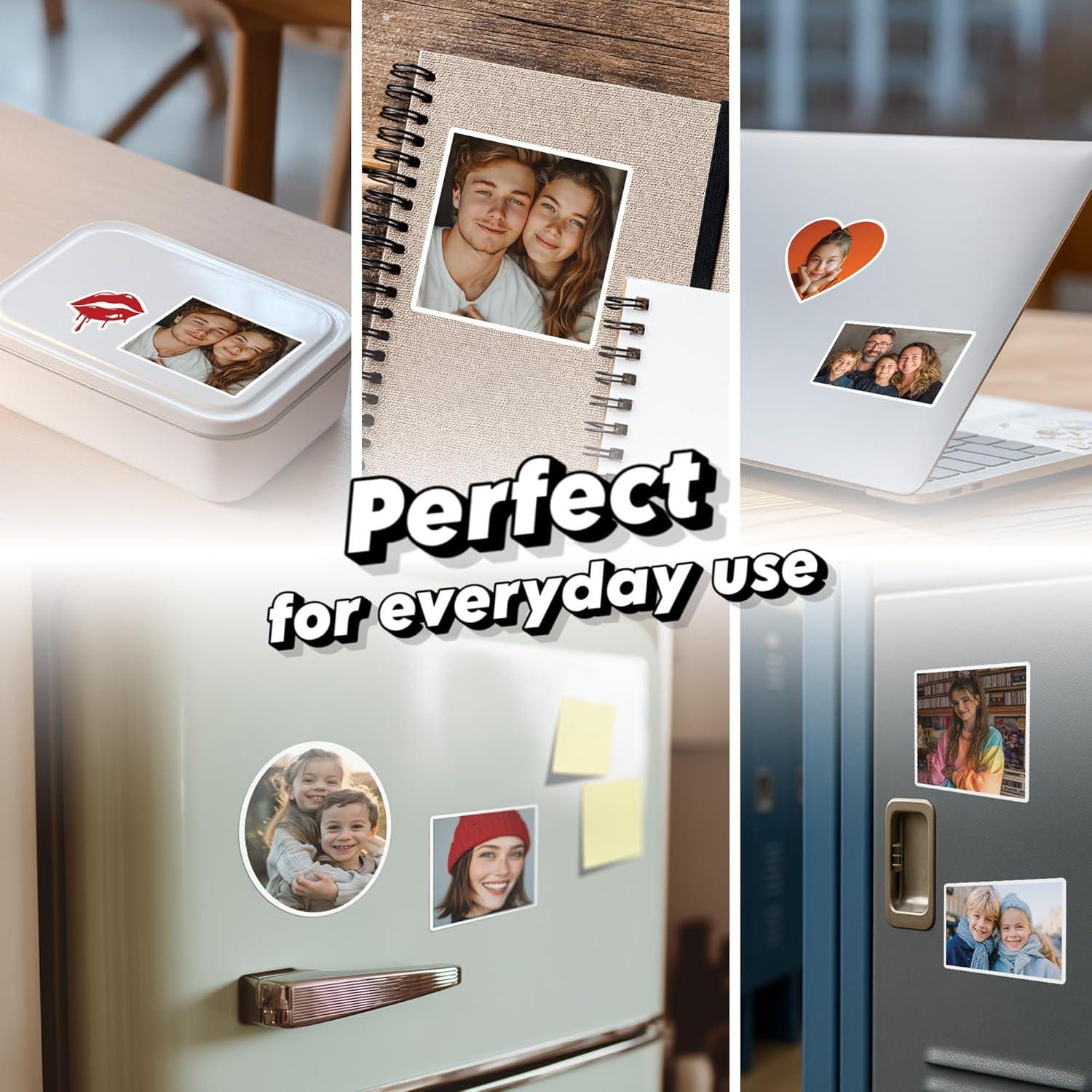 Memirable Sticker Personalized Photo Sticker, Custom Photo Sticker, Cute Personalized ...
