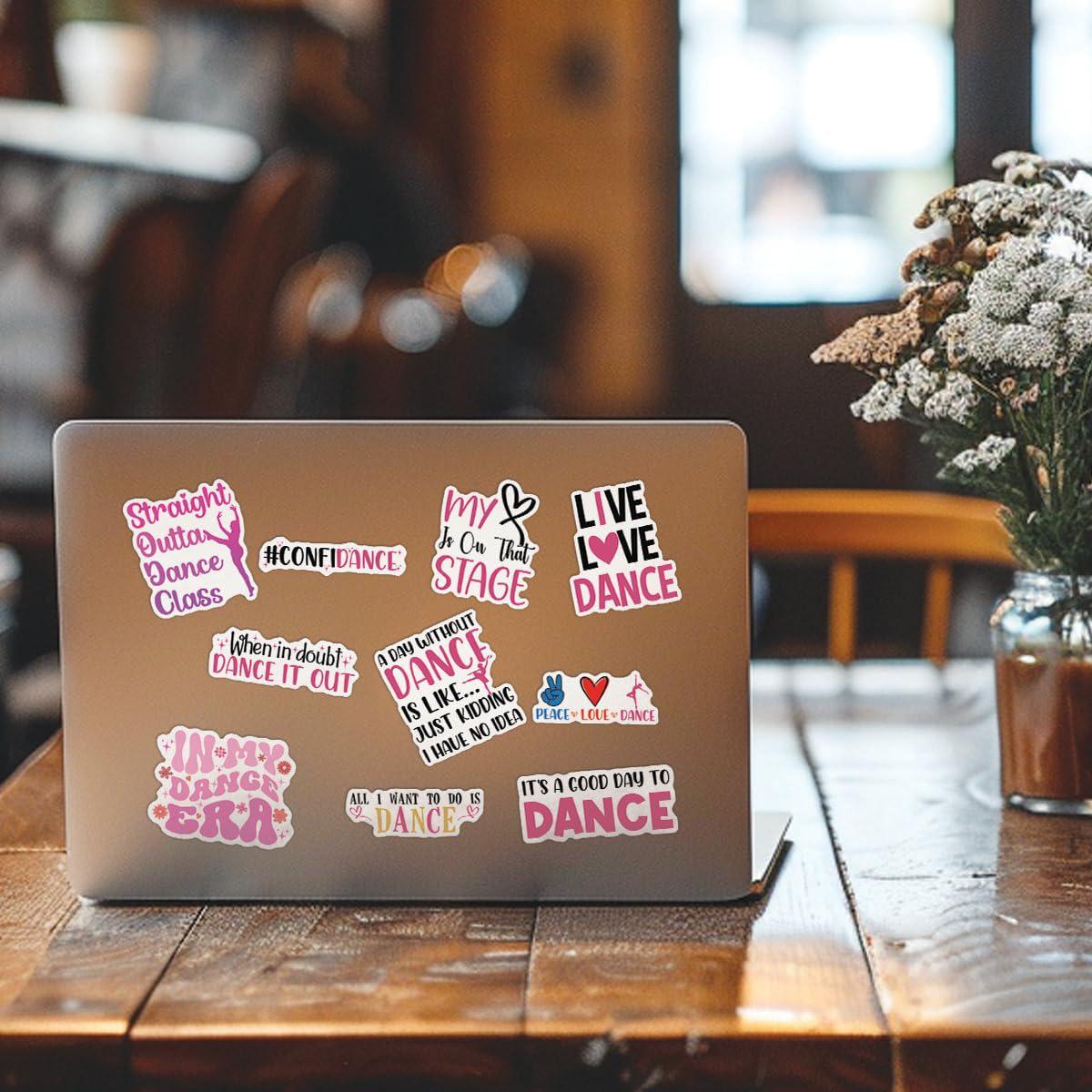 10pcs Dance Stickers Pack, Rhythmic Dance, Dance Moves, Dance Life ...