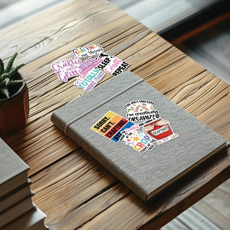 10pcs Crafting Stickers Pack, Creative Crafting, Decorative Crafting ...