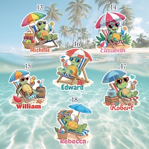 Post Sign Turtle Magnet Personalized Cruise Door Magnet – Custom Turtle Magnet, Magnetic Ship ...