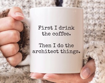Architect Mug, Architecture Graduation Gift, Funny Coffee Mug, Architect Grad Gifts, Architecture Degree Mug, Mug For Architect