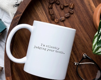 16 oz Bistro Mug Ceramic Coffee Glass Tea Cup Orthodontist Dentist 16 oz Bistro Mug Ceramic Coffee Glass Tea Cup Orthodontist Dentist