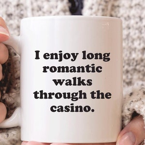 Casino Gifts, Funny Casino Mug, Gambler Gifts, Casino Player Mug, Poker Player Gifts, Funny Poker Player Mug, Gambling Lover Mug