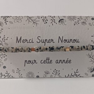 Elastic bracelet end of year gift for teacher - Atsem - Nanny - Thank you gift for teacher - Atsem - Nanny.