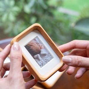 Photo Frame | Mini | Personalized Gifts | Teak Picture Frame | Black Walnut Photo Frame | Solid wood | Polaroid | Wall | Table top | Nordic