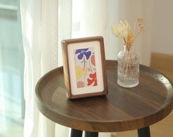 Frame | Wood | Personalized Gifts | Teak | Black Walnut | Solid | Home | Wall hanging | Table top | Rustic | Photo print | Art | Picture