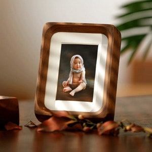 Frame | 2x3 inches | 3x4 inches | Handcrafted Polaroid | Teak & Black Walnut wood | Portraits, Polaroid, Gifts | Free Print | Wall hanging