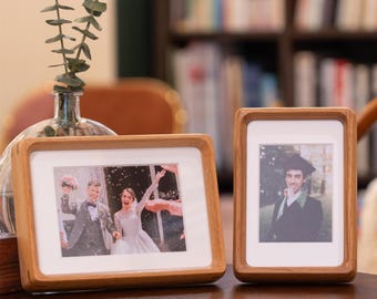 Rahmen | Holz | Personalisierte Geschenke | Teakholz | Schwarznussbaum | Massiv | Start | Wandbehang | Tischplatte | Rustikal | Fotodruck | Kunst | Bild