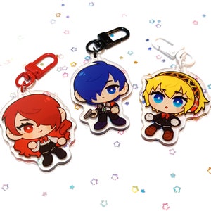 Persona 3 Reload, Makoto Yuki, Mitsuru Kirijo and Aigis keychains!