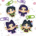 Kusuriya no Hitorigoto (The apothecary diaries) Maomao and Jinshi keychain! product logo