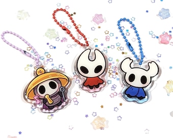 Hollow Knight, Hornet and Sherma Keychain!