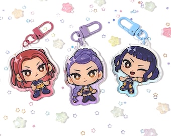 Kpop Huntrix, Huntr/x Keychains!