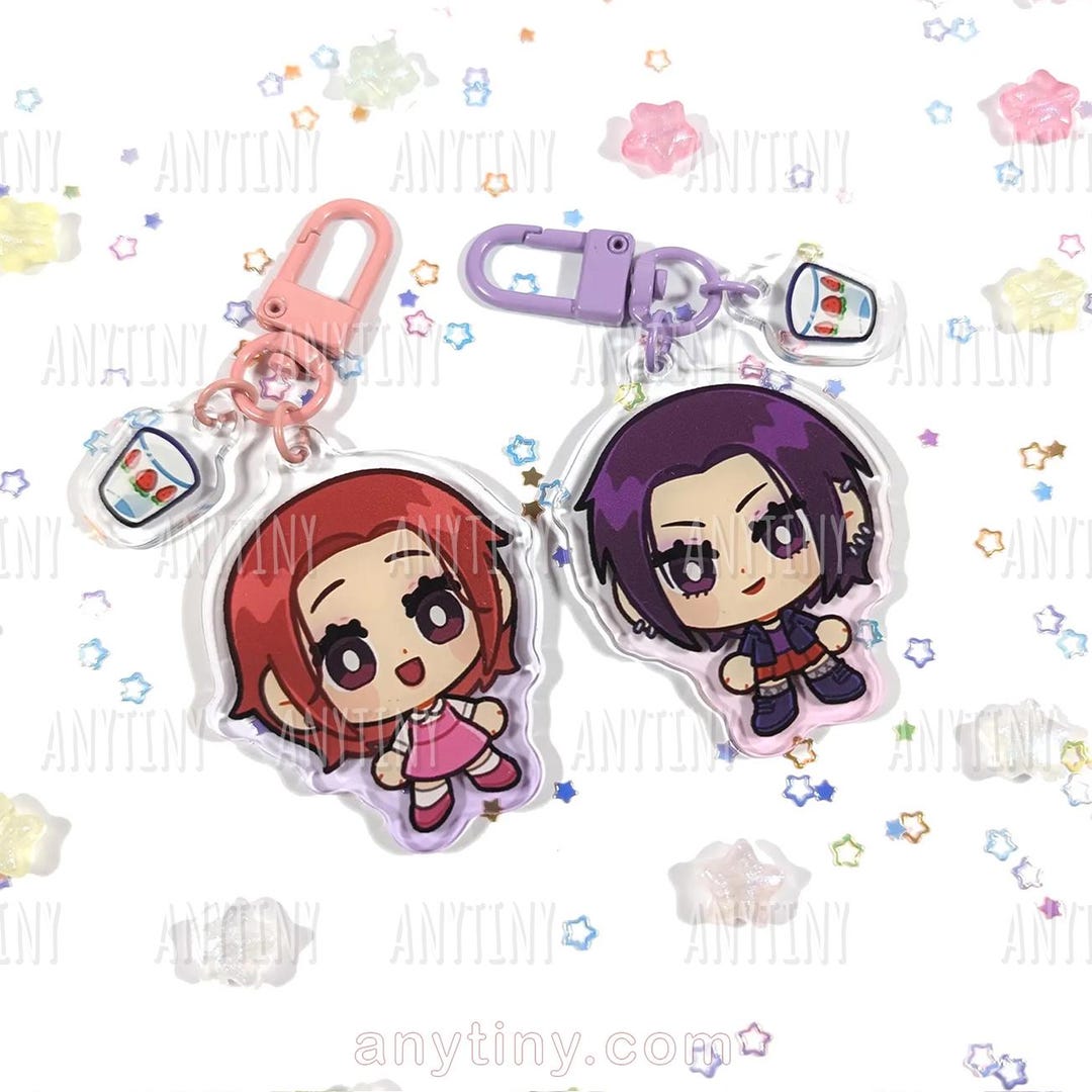 Nana and Hachi Keychain! - Etsy