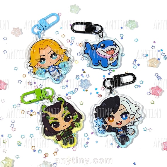 Marvel Rivals Keychains! Luna Snow, Mantis, Invisible Woman and