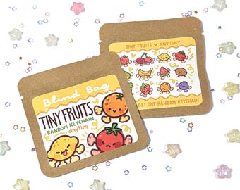 Blind Bag, Tiny Fruits mobile keychain!