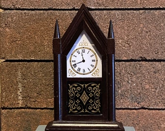 Franklin Mint Collectors Clocks - Gothic Steeple Clock