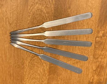 Five (#5) Unbranded Scalpel Handles
