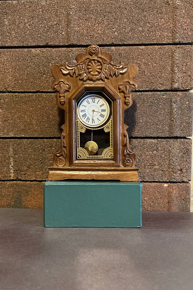 Franklin Mint Collectors Clocks Victorian Mantel Clock Etsy