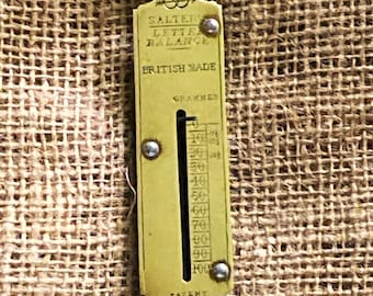 Antique Salter&#39;s Letter Balance - Up to 100 Grammes