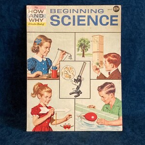 Wonder Book of BEGINNING SCIENCE - (Vintage Book!!)
