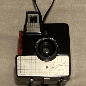 Herbert George Imperial Debonair - mediumformaat boxcamera met lens met vaste focus,