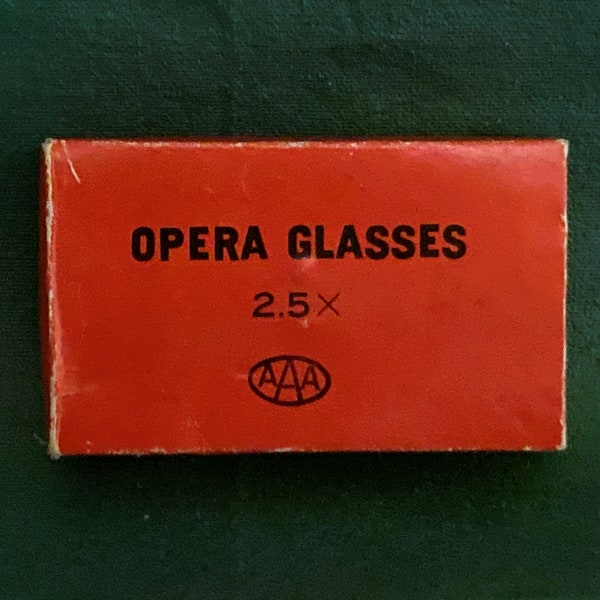Sport Glass "Opera Glasses" made for AAA