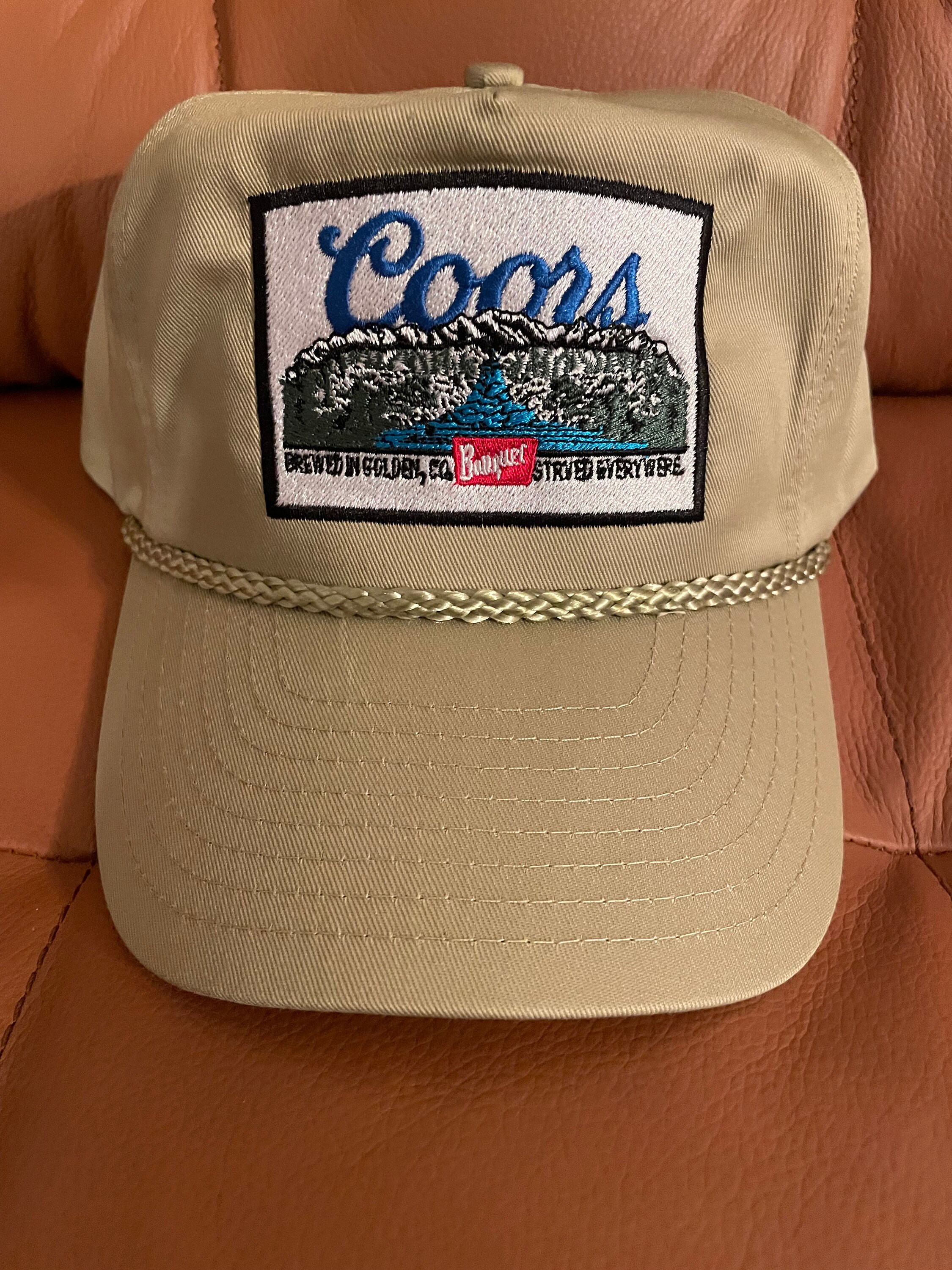 Coors Retro Beer Hat - Etsy Hong Kong