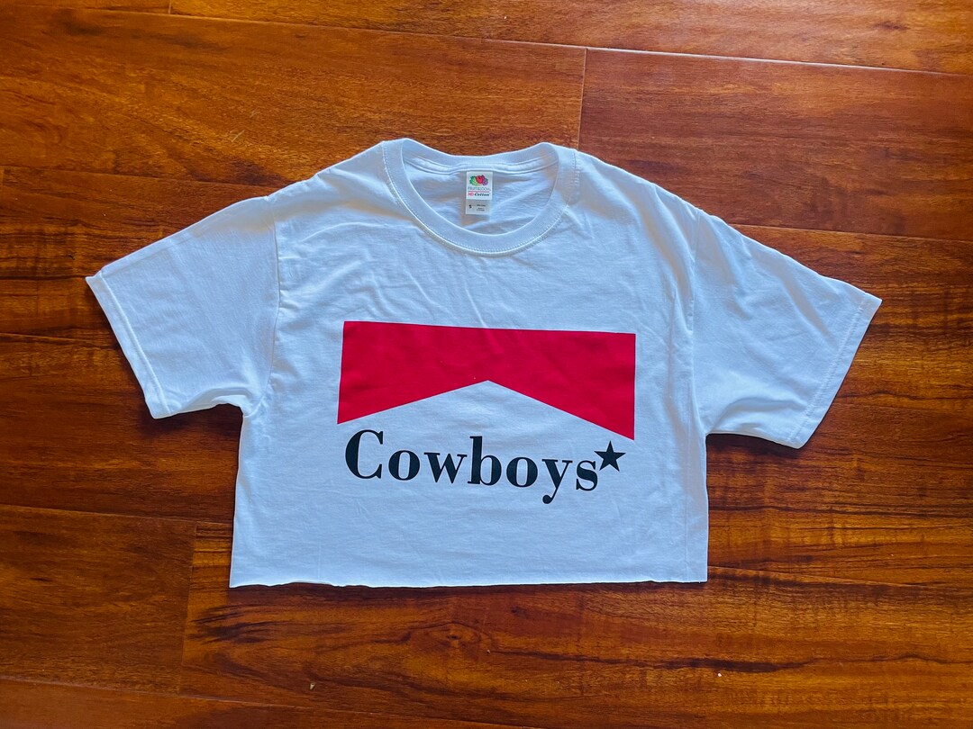 Cowboys Crop Top Etsy