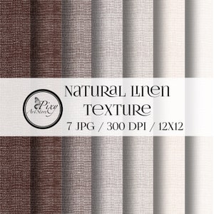 Natural Linen Digital Paper, Beige Linen Background, Digital Linen Texture, Natural beige Linen digital paper