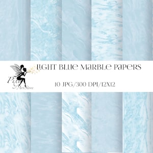 Light Blue Marble Stone Texture digital papers, Blue marble paper, Marble Stone Texture Background, Marble stone, Pastel Blue Marble Papers