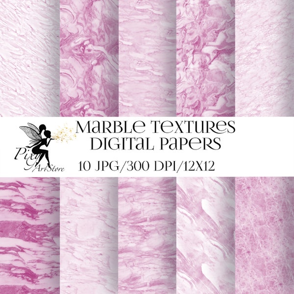 Purple Marble Stone Texture digital paper, Lavender marble paper, Stone Texture background, Stone paper, Marble backgrounds, Purple marble