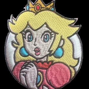 Princess Peach Super Mario Bros. Iron-on Patch