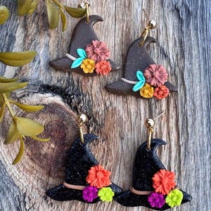 Handmade Witch Earrings