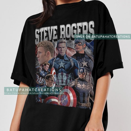 Steve Rogers Shirt Captain America Tee 
