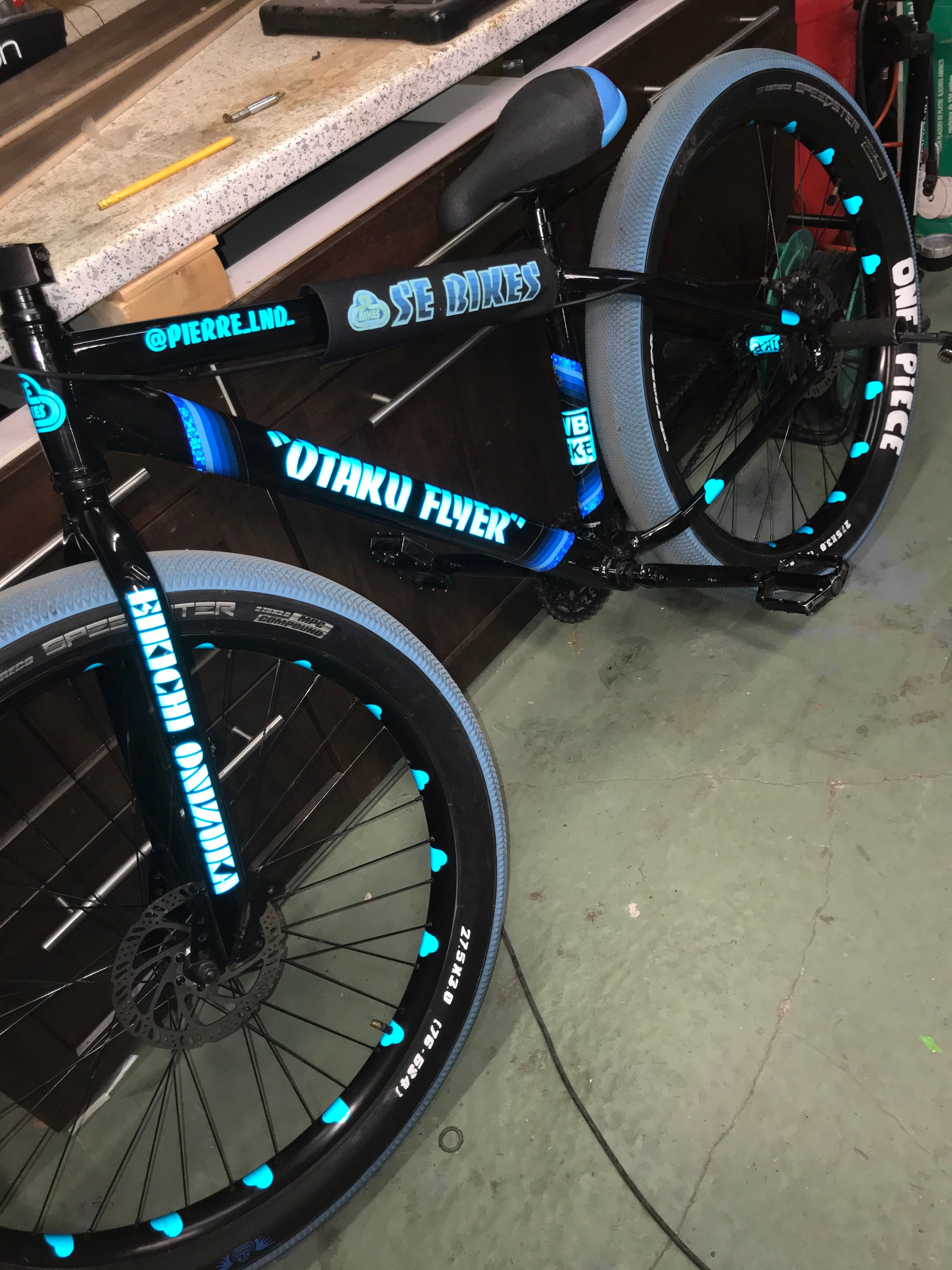 Reflective SE Bike Stickers Kit Etsy