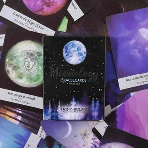 Moon Tarot Cards Deck 44pcs New. Moonology oracle cards