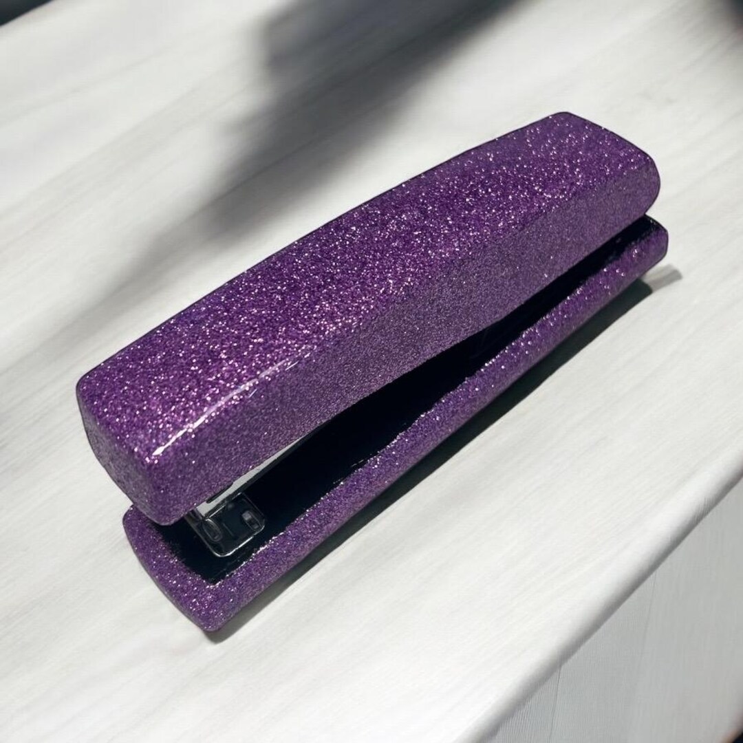 Solid Color Glitter Stapler (teacher Gift) - Etsy