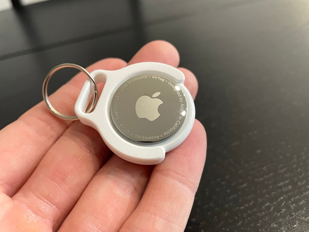 AirTag Keychain Holder Minimalist Etsy