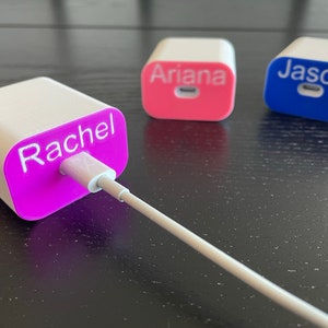 Personalized Apple USB-C Charger Cover