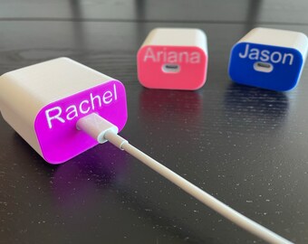 Personalized Apple USB-C Charger Cover