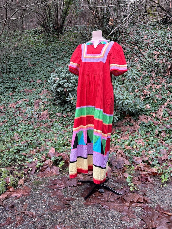 Vintage red Saybury Newyork dress/housedress - image 3