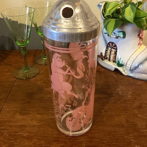 1950s Hazel Atlas Cocktail shaker