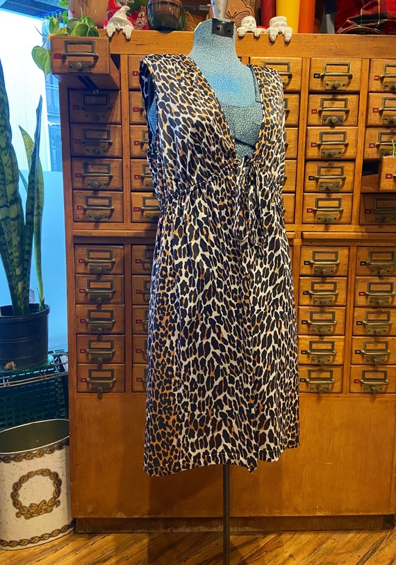 Vintage Vanity Fair leopard nightie