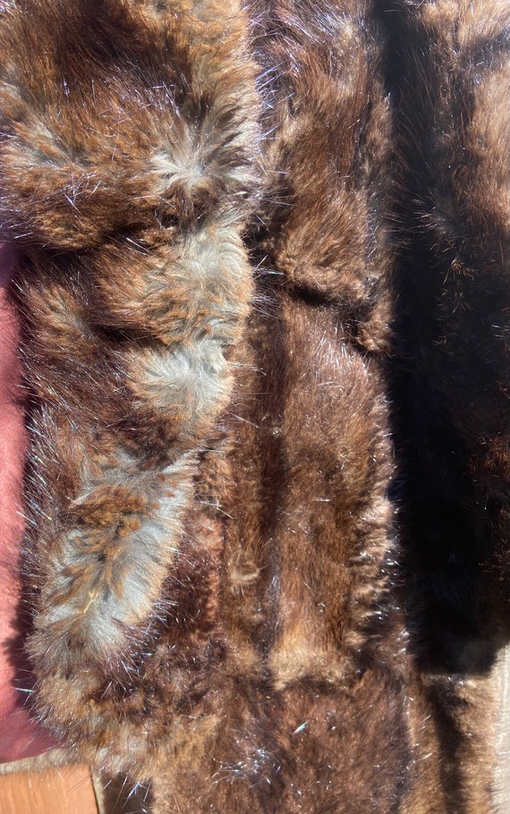 vintage fur stole - image 8