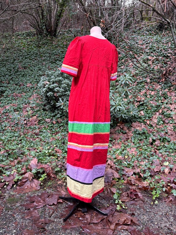 Vintage red Saybury Newyork dress/housedress - image 5