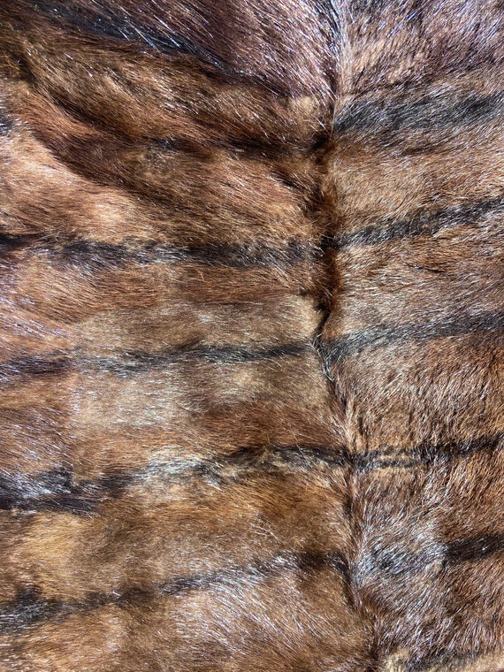 vintage fur stole - image 6